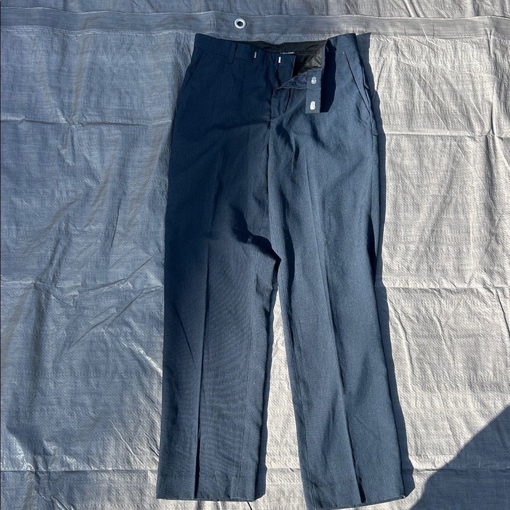 Calvin Klein Kids Formal Blue Trousers